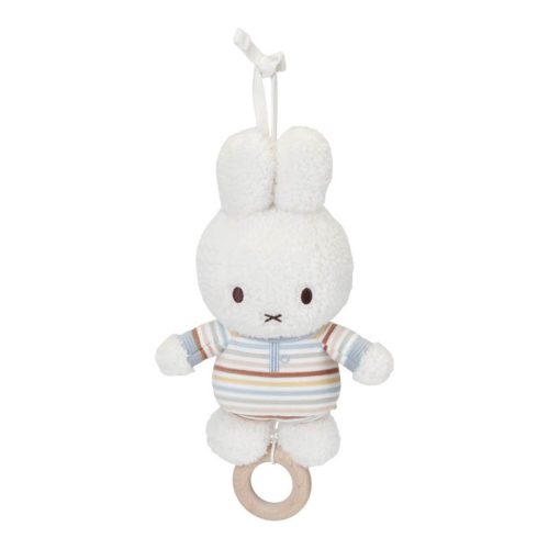 Little Dutch miffy felhúzható zenélő babajáték - vintage csíkos