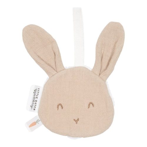 Little Dutch muszlin cumikendő Bunny beige