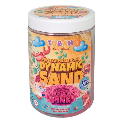 Tuban Dynamic Homok 1kg - rózsaszín