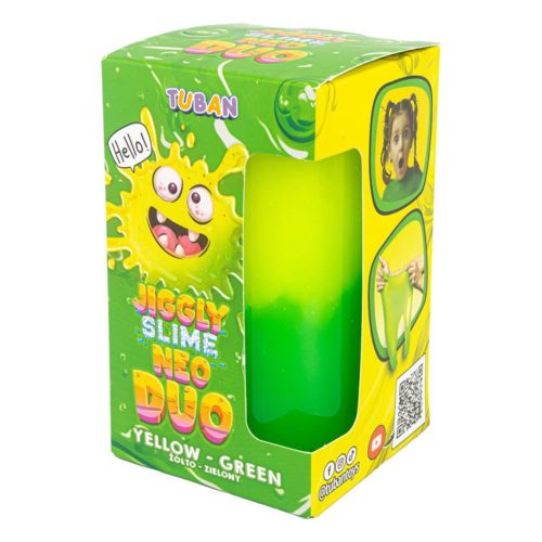 Tuban JIiggly Slime Neo Duo Sárga-Zöld 430G